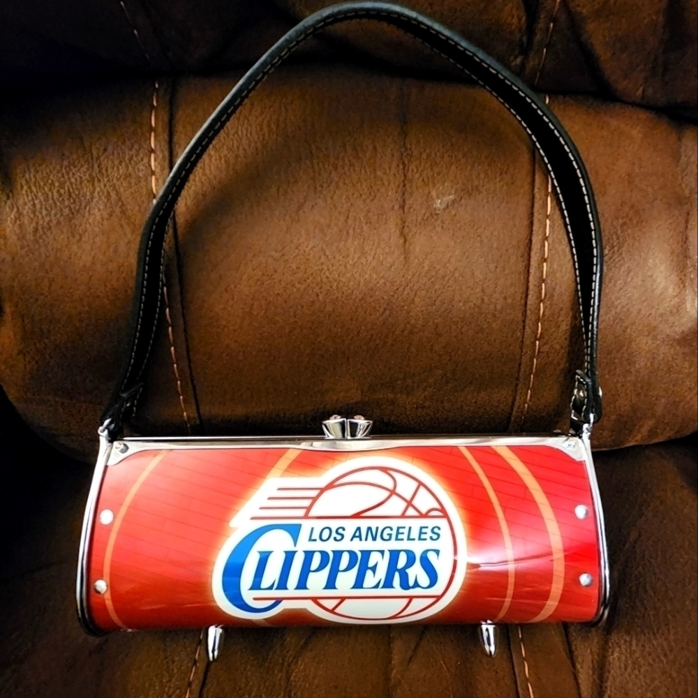 Little Earth Metal LA  Clippers Handbag